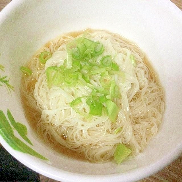 梅酢で⭐︎白龍素麺