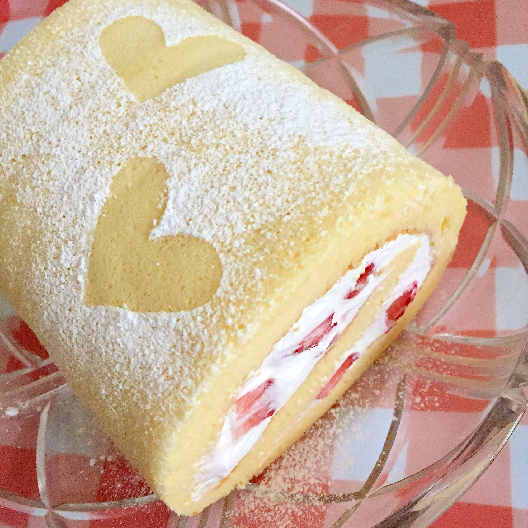 ハート模様のロールケーキ レシピ 作り方 By Thank You Good Bye 楽天レシピ ハート模様のロールケーキ レシピ 作り方 By Thank You Good Bye 楽天レシピ