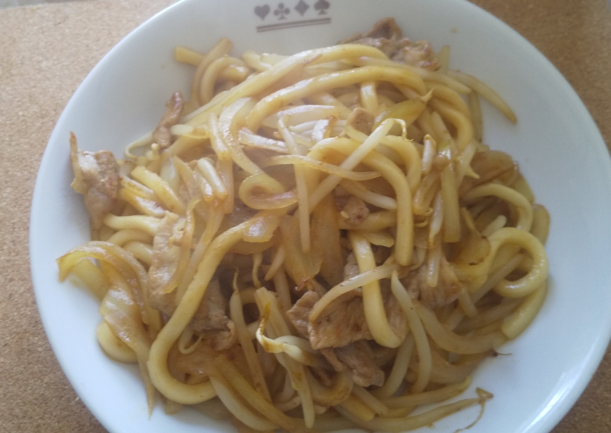 焼肉のたれで？簡単焼きうどん