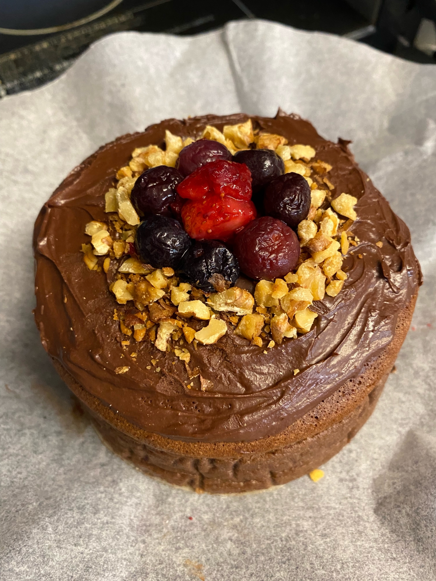 低糖質 チョコとクリームチーズの簡単スフレケーキ レシピ 作り方 By はしぽよ 楽天レシピ