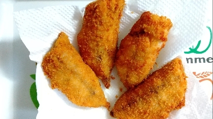 サクサク揚げたてが美味しい☆アジフライ