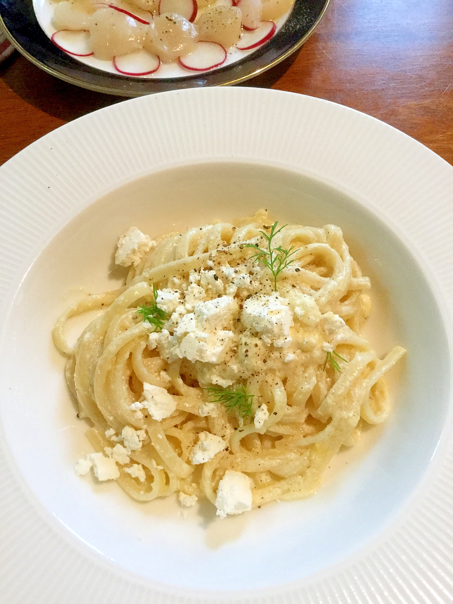 塩レモンで夏にぴったり 南イタリア風レモンパスタ レシピ 作り方 By ぽんぽんかよぽん 楽天レシピ