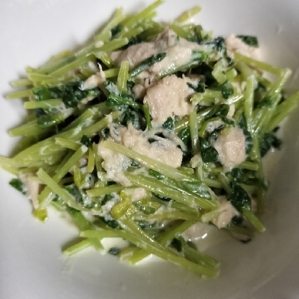 簡単で豆苗を美味しく食べる事ができました。リピします☆