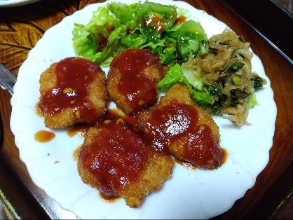 我が家で人気ꕤ ごま香るチキンカツ