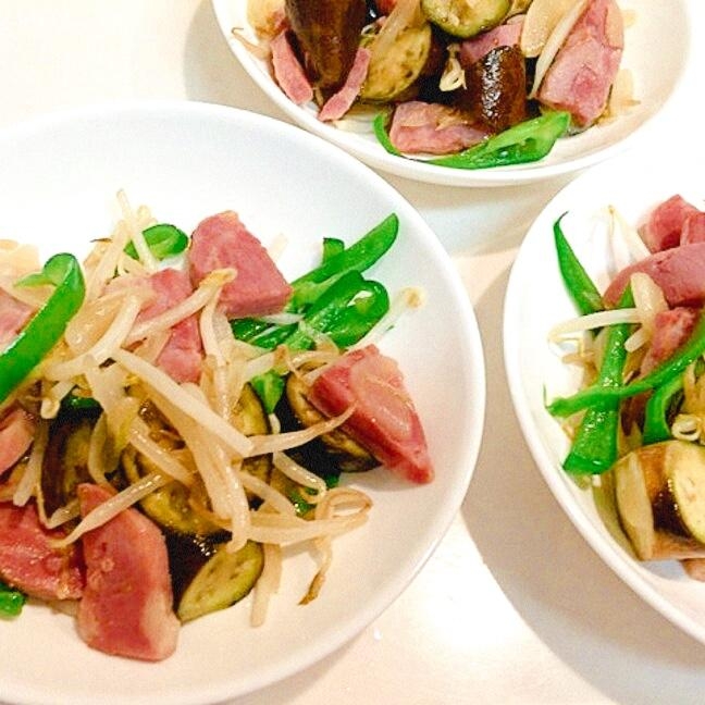 お中元ハムで ボリューム満点野菜炒め レシピ 作り方 By アボカドプリン 楽天レシピ