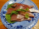 寒ぶりではないですが・・・・おいしかったです。我が家の庭の紫蘇を使いました。