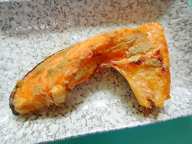 鮭カマの柚子胡椒焼き