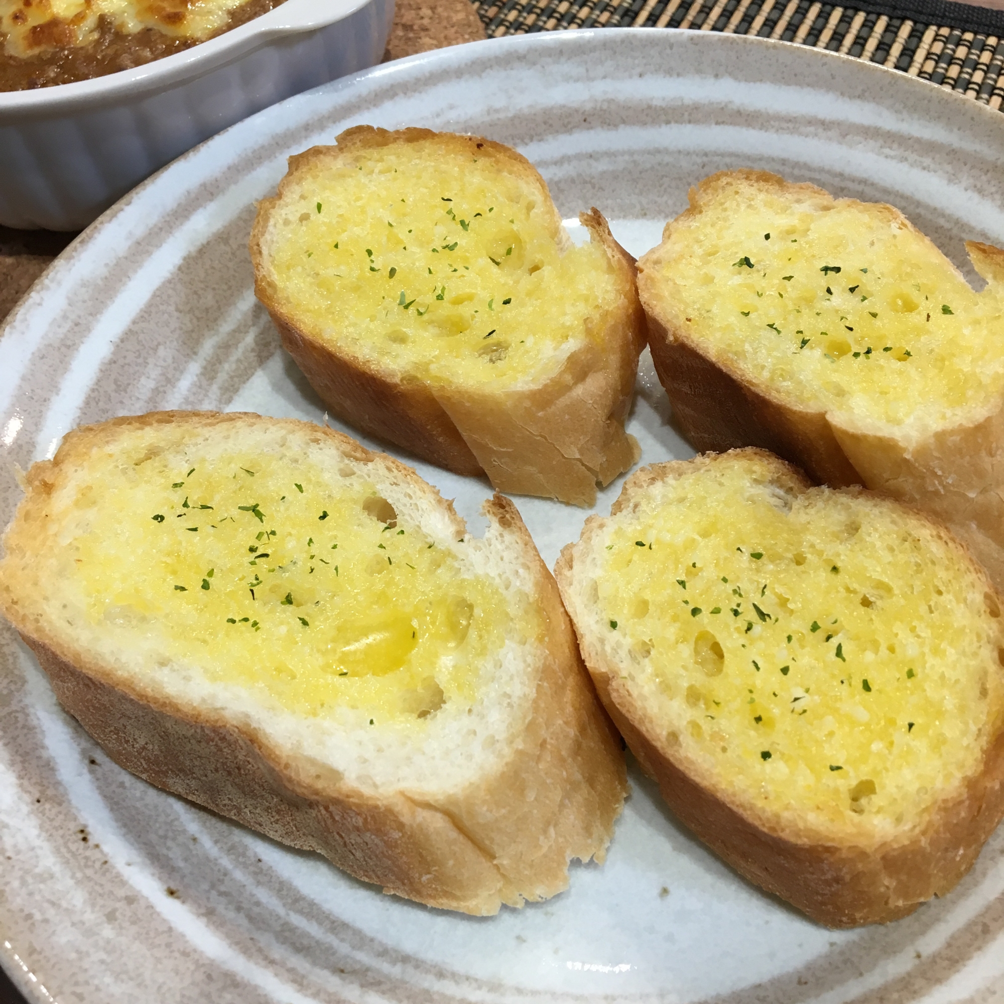 ガーリックトースト(1)