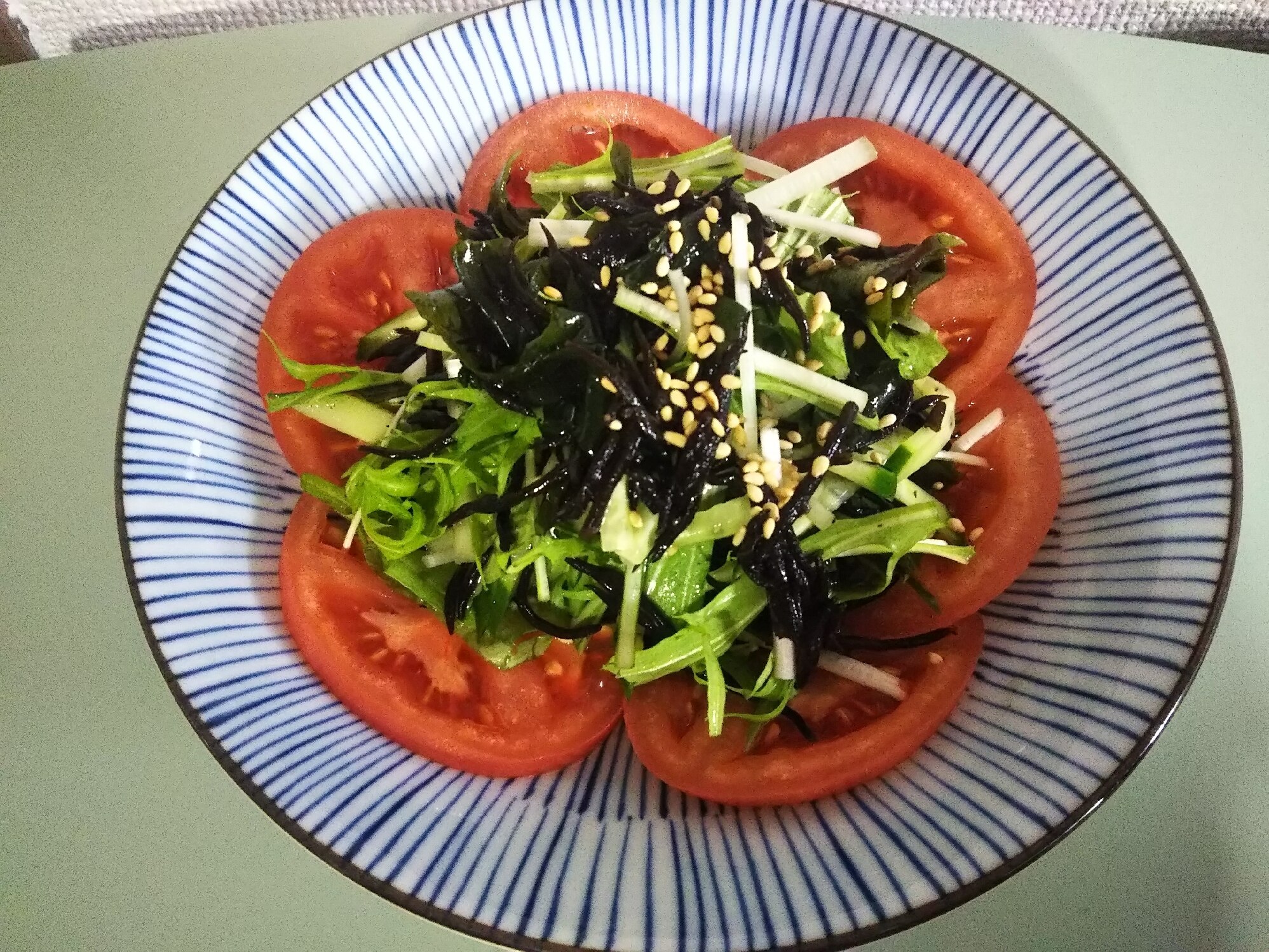 水菜ときゅうりの海藻サラダ レシピ 作り方 By なかち97 楽天レシピ