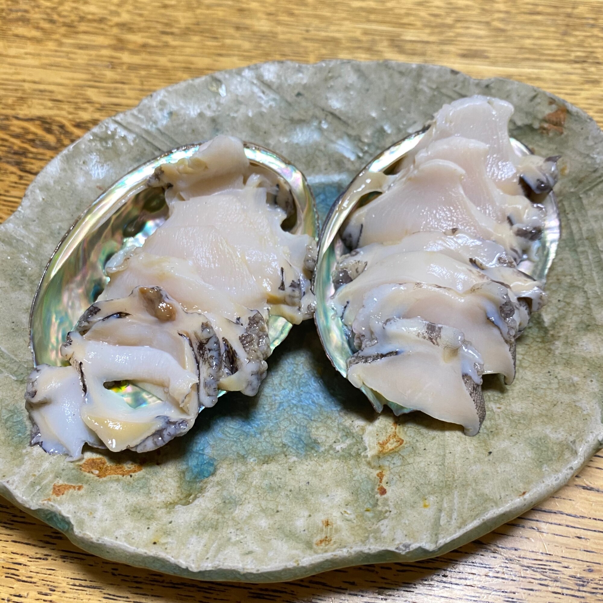 あわびのお刺身 下処理含む レシピ 作り方 By ゆみたろう 目指せ細マッチョ 楽天レシピ