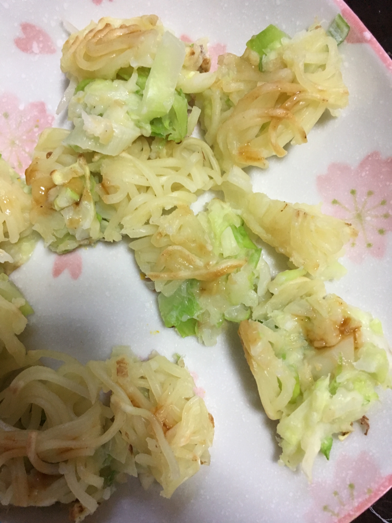 離乳食 お好み焼き焼きそば