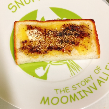 白ごま黒ごまココアハニートースト