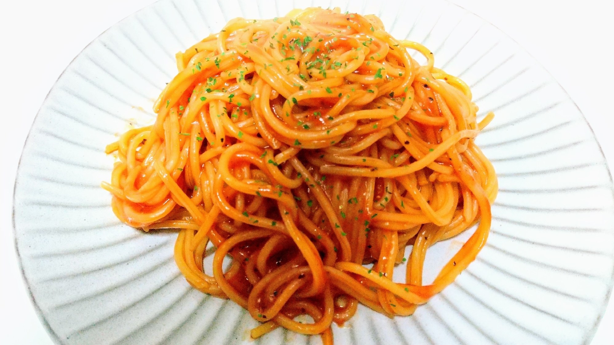 ケチャップパスタ