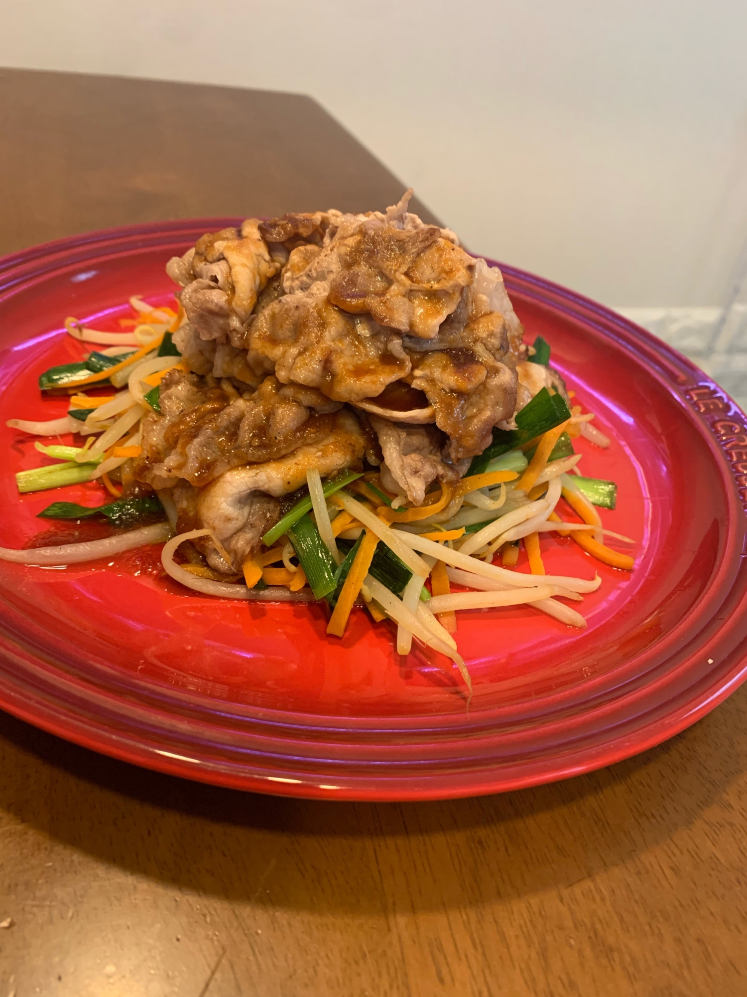 豚肉で!!簡単焼きしゃぶ