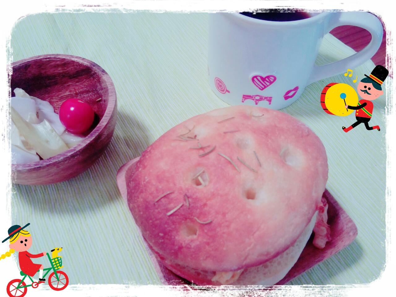 Cafe☆ざぶ フォカッチャで簡単サンド