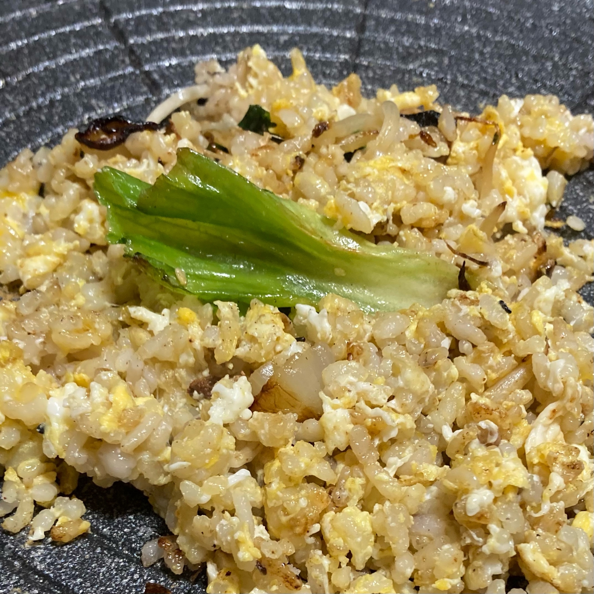 サムギョプサル鍋で《焼肉の後の炒飯》