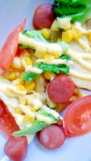 冷凍フライドポテトと野菜のオーブントースター焼き レシピ 作り方 By ジャック サリー 楽天レシピ