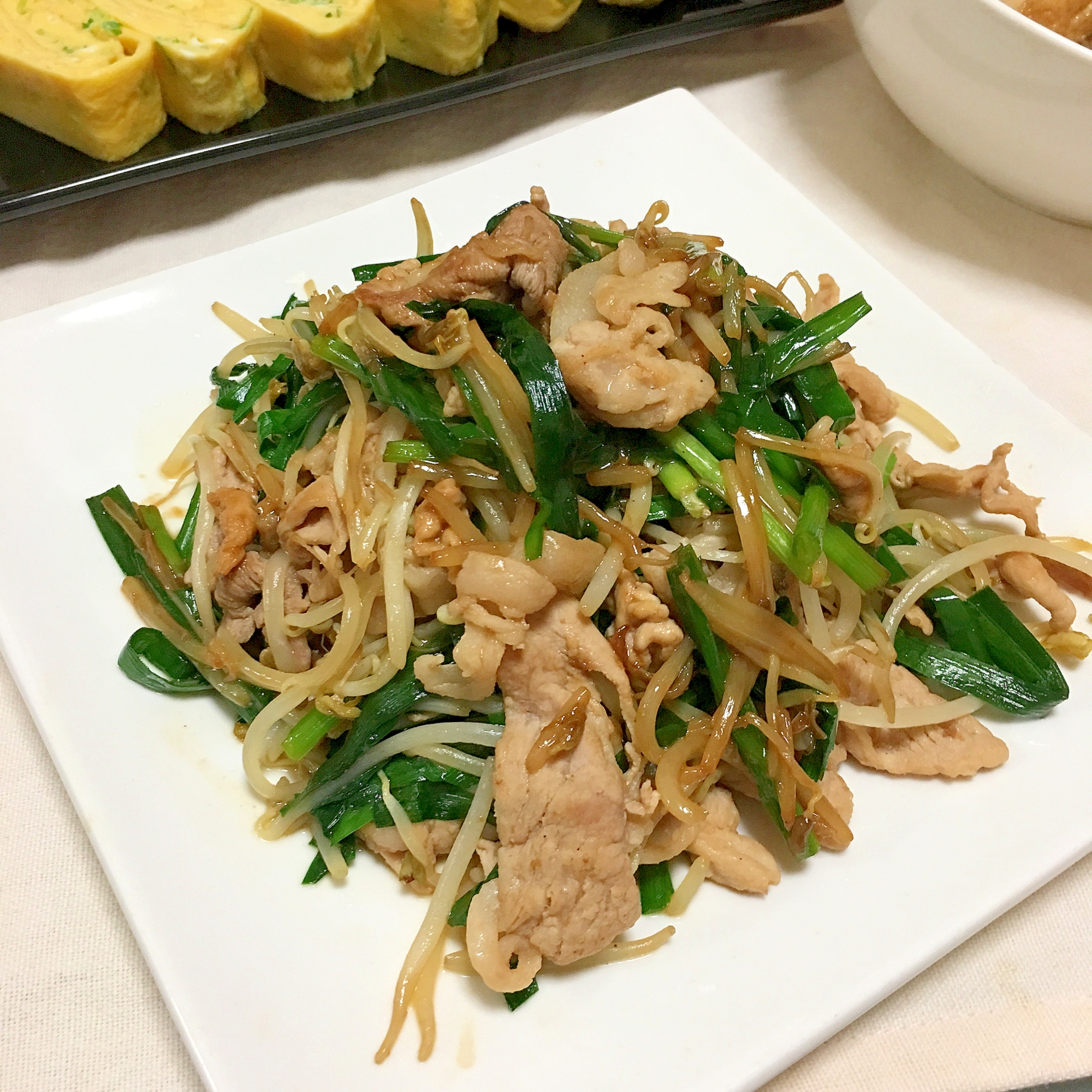 簡単節約おかず 豚ニラもやしのオイスター炒め レシピ 作り方 By Kuuuma 楽天レシピ