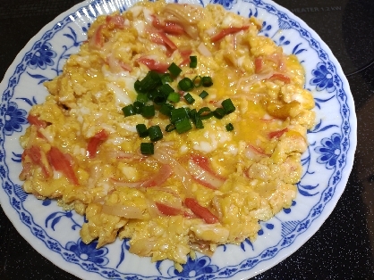 すごく簡単に作れました。
カニカマを使いたかったので、助かりました。美味しかったです。