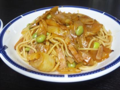 玉ねぎパスタ