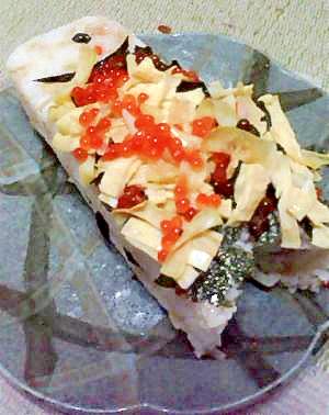 端午の節句に☆こいのぼり押し寿司