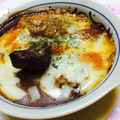 残りカレーでカレードリア