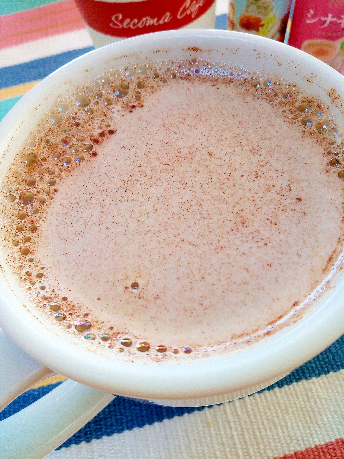 ホッと☆メイプルバニラシナモンカフェオレ♪