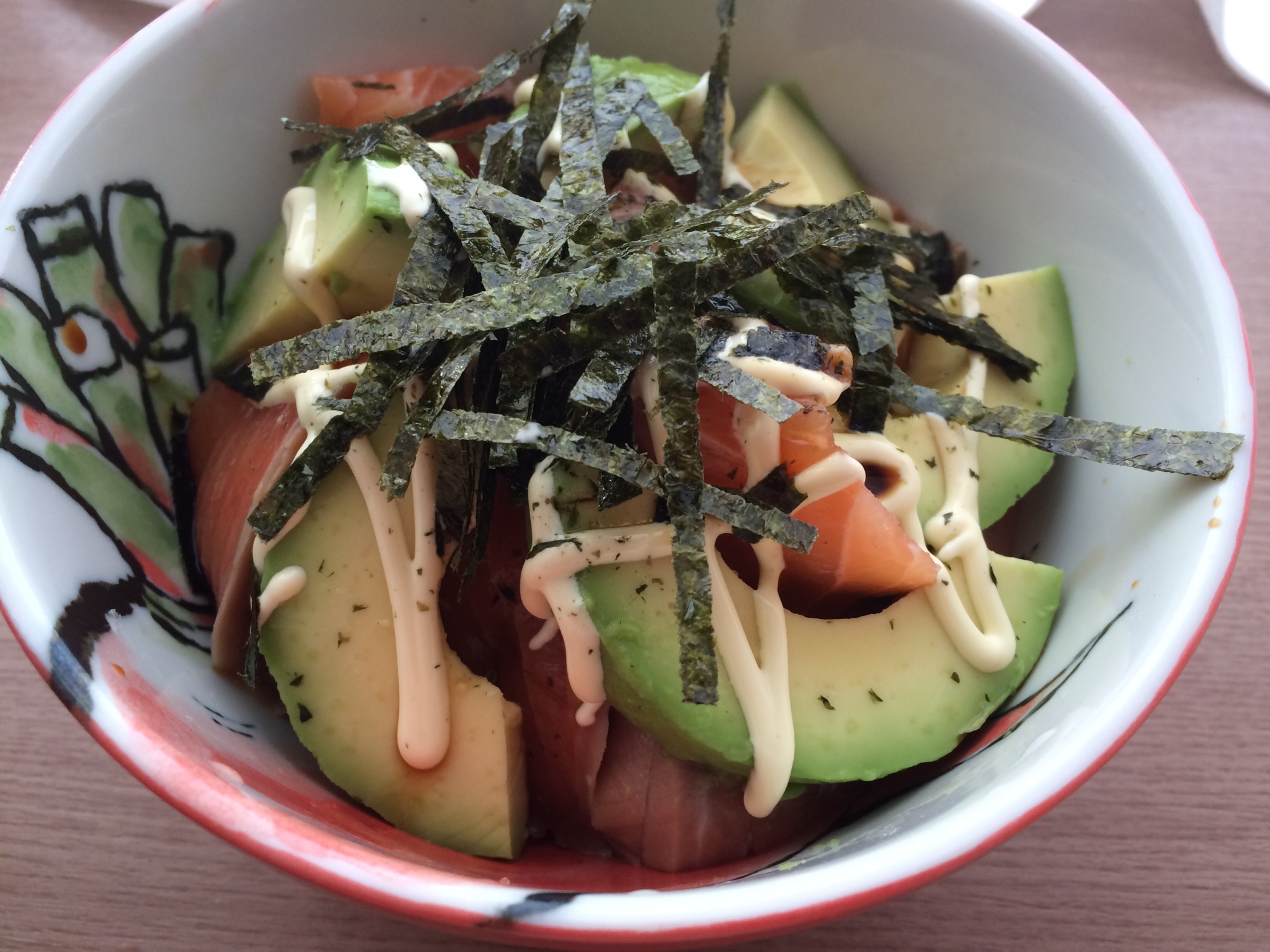 サーモン✖️アボカド丼