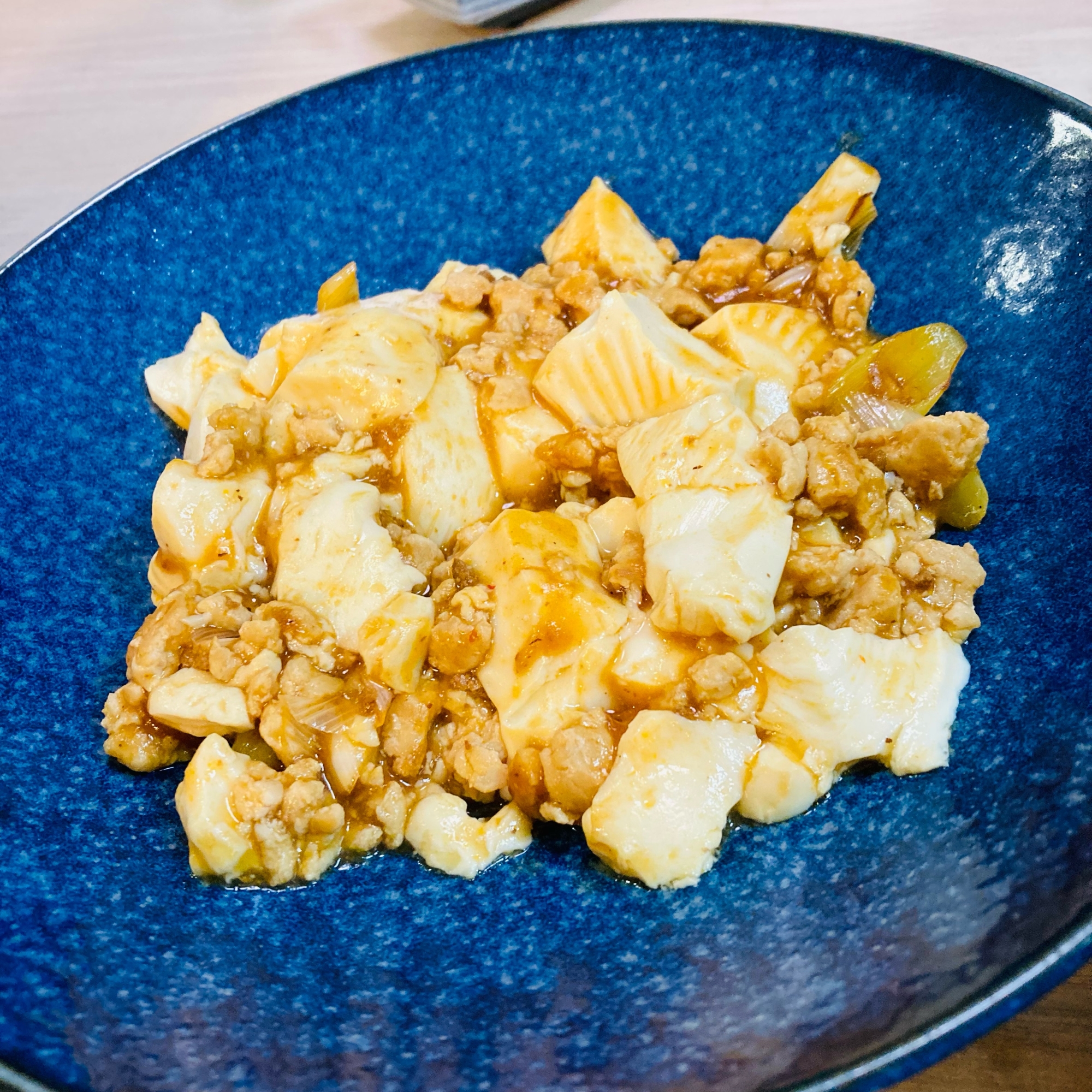 市販の麻婆豆腐の素に簡単ひと手間で！本格麻婆豆腐♡