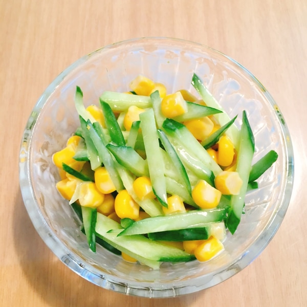 幼児食 きゅうりとコーンのマヨサラダ レシピ 作り方 By Uucha 楽天レシピ 幼児食 きゅうりとコーンのマヨサラダ レシピ 作り方 By Uucha 楽天レシピ