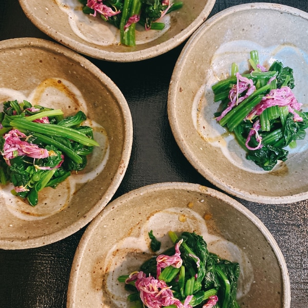 ほうれん草のお浸し 菊花和え レシピ 作り方 By サフラン Pls 楽天レシピ ほうれん草のお浸し 菊花和え レシピ 作り方 By サフラン Pls 楽天レシピ