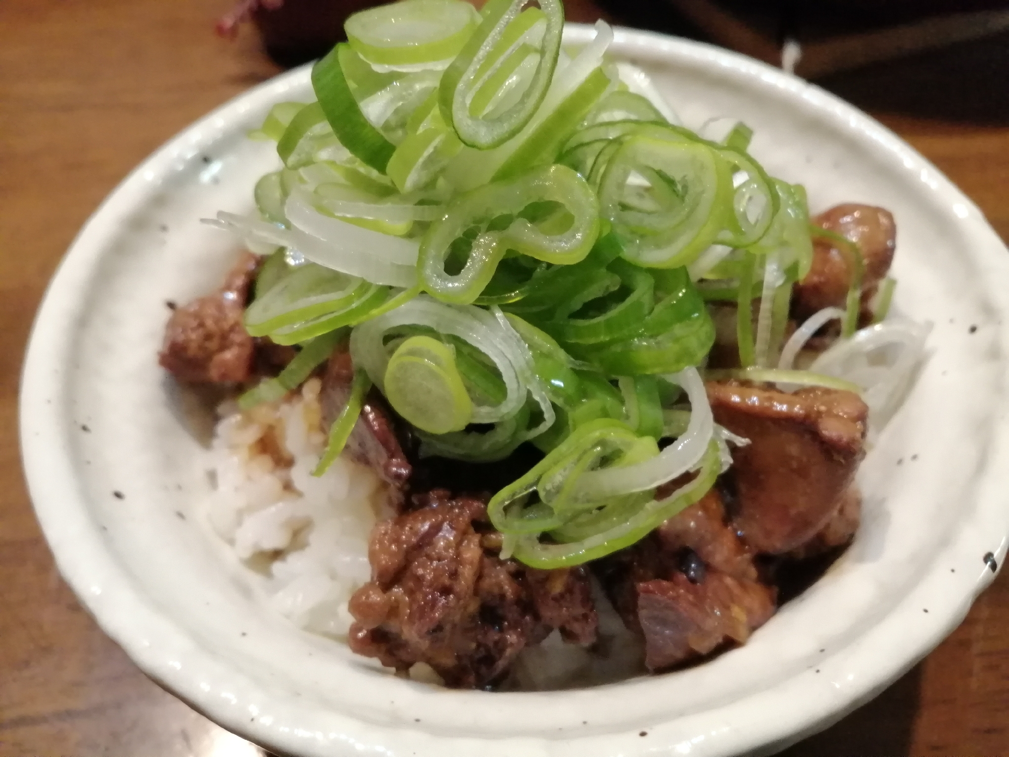 純レバ丼！