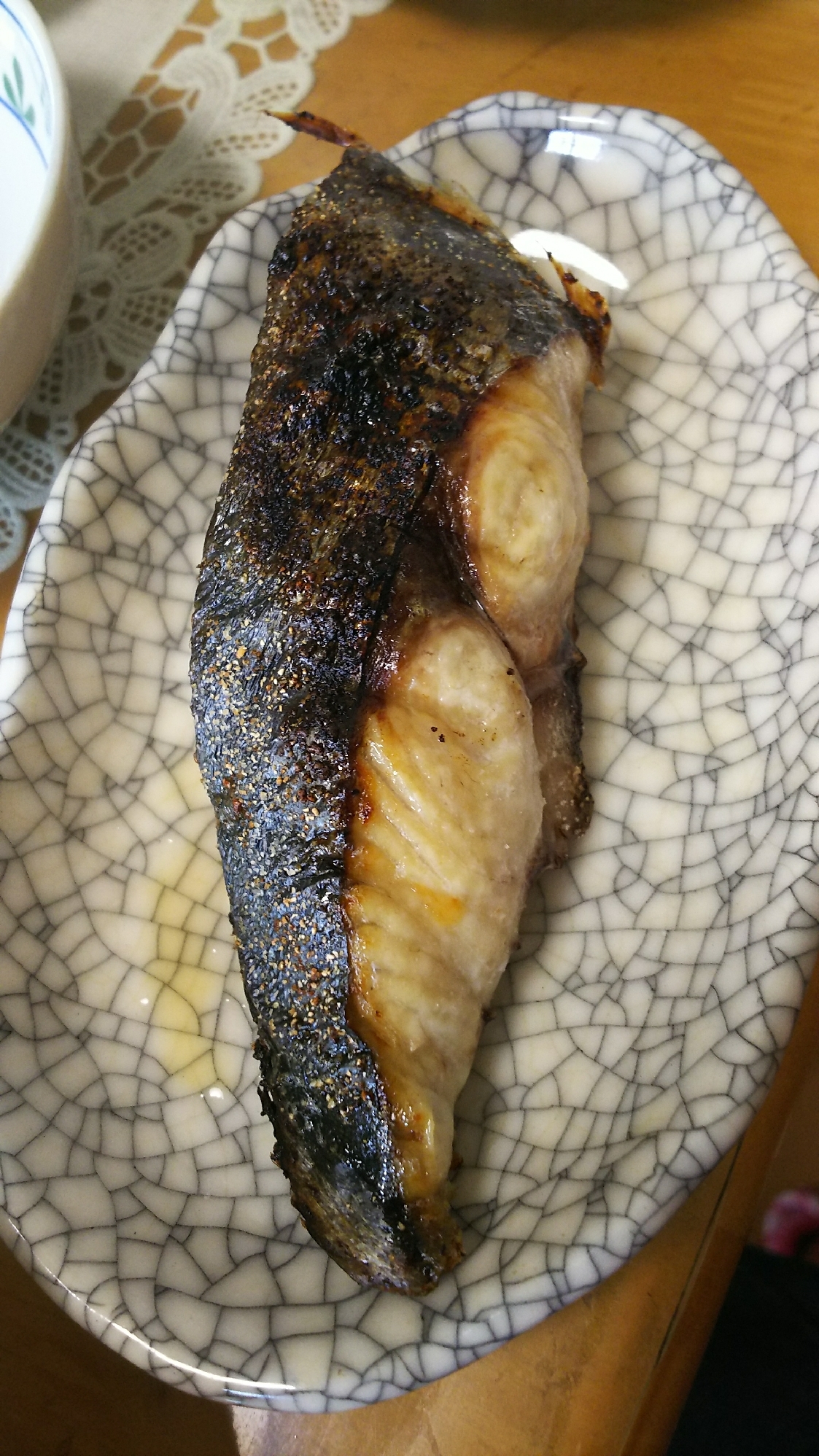 鰆のレモン塩焼き