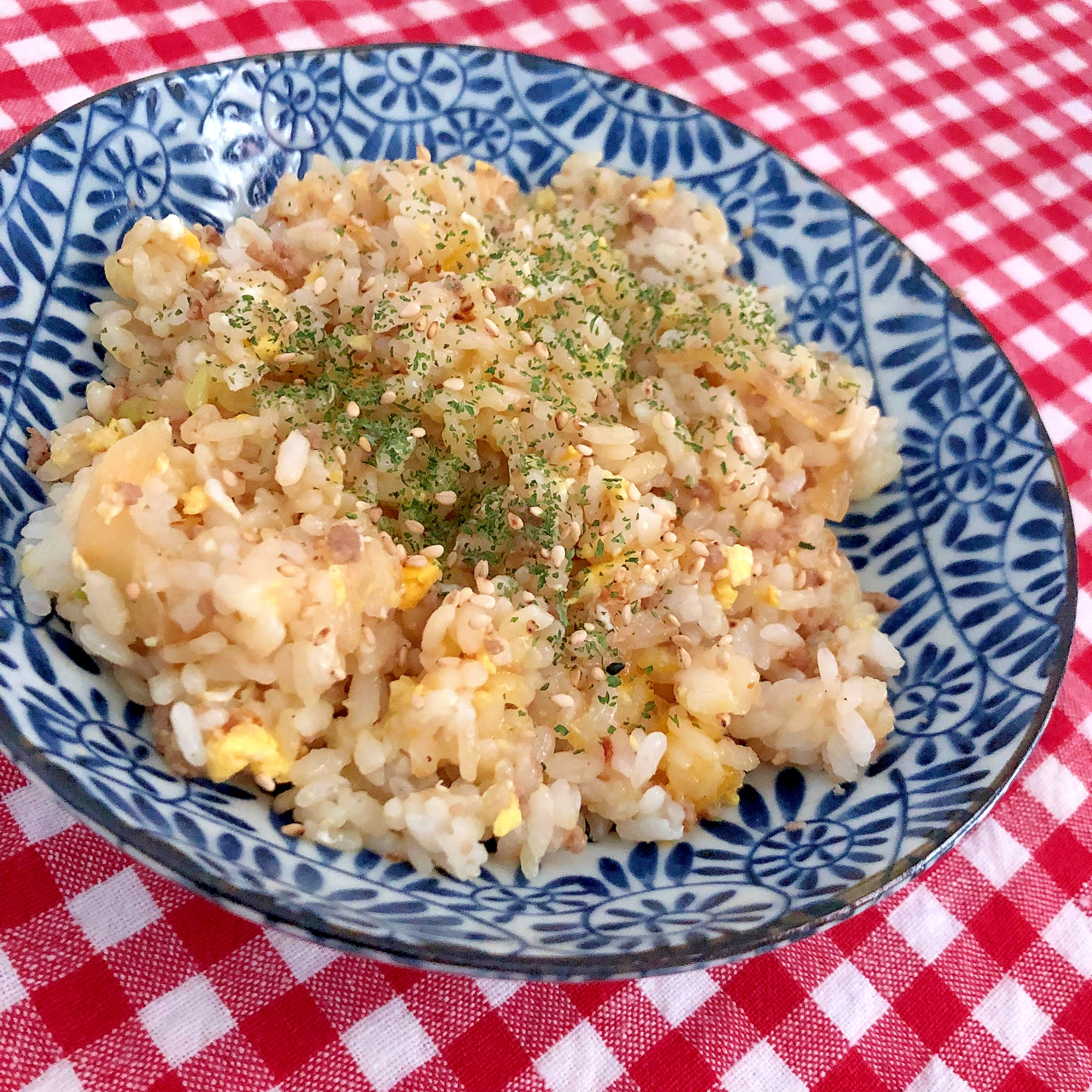 簡単！卵と焼き肉のタレのチャーハン☆彡