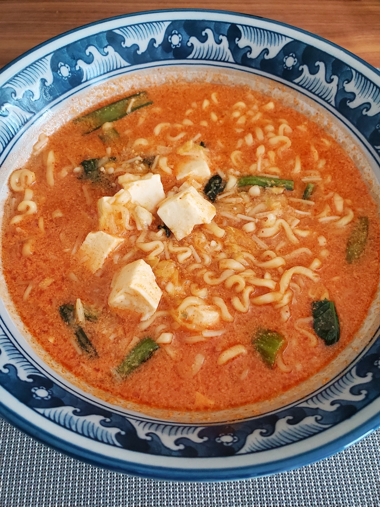 豆乳スープのブルダックラーメン