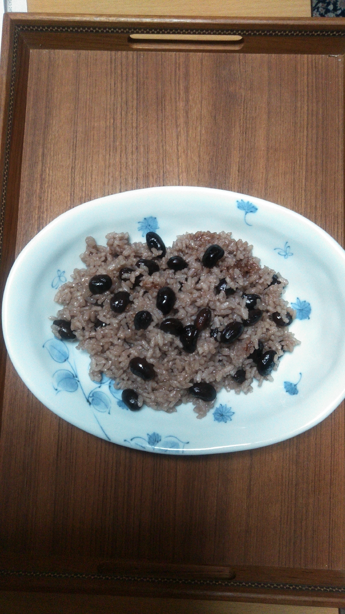 あまーい、黒豆ご飯