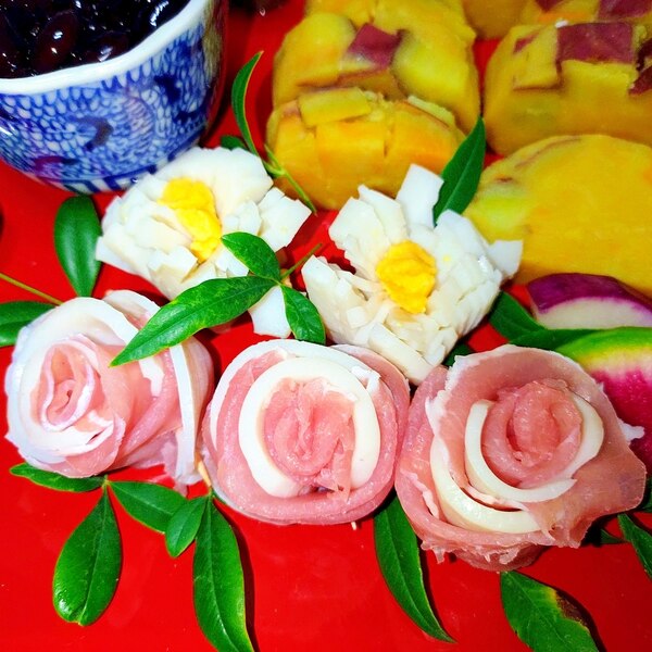 蒲鉾と生ハム バラの花巻き レシピ 作り方 By ブルーボリジ 楽天レシピ 蒲鉾と生ハム バラの花巻き レシピ 作り方 By ブルーボリジ 楽天レシピ