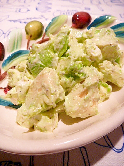 ワインに合う アボカドとクリームチーズのサラダ レシピ 作り方 By まめもにお 楽天レシピ ワインに合う アボカドとクリームチーズのサラダ レシピ 作り方 By まめもにお 楽天レシピ