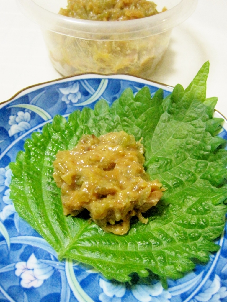 梅酒の梅リメイク☆うめ~味噌