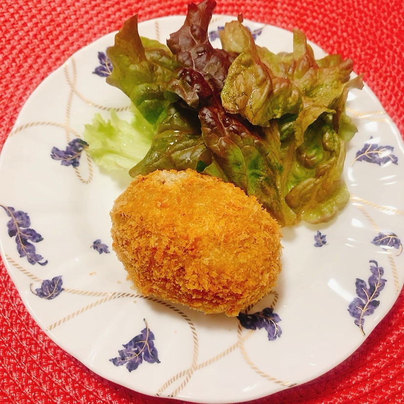 ラグビーボールコロッケ✧˖°牛肉ミンチ