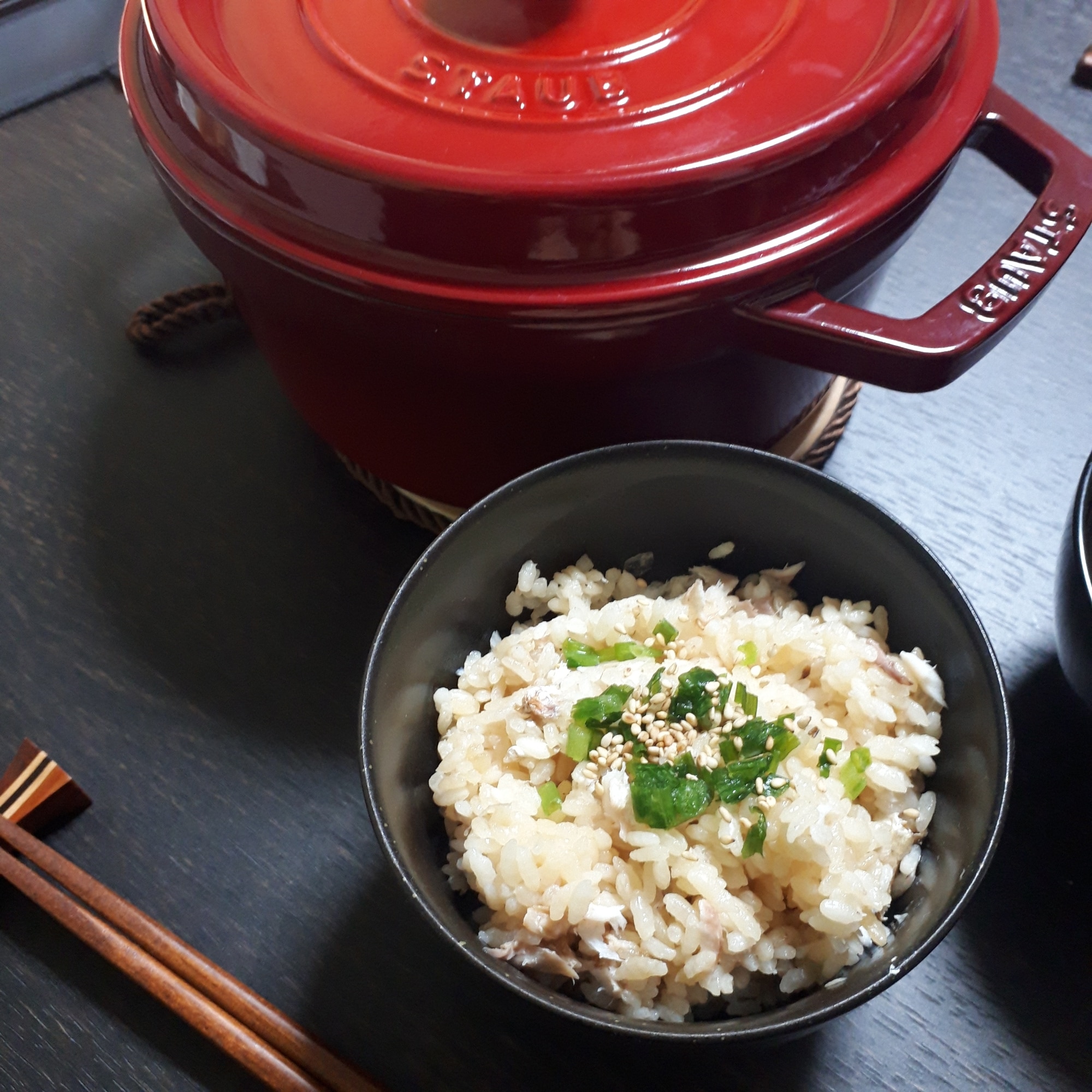 Staubで 小鯛の鯛めし レシピ 作り方 By びゅんびゅんクッキング 楽天レシピ