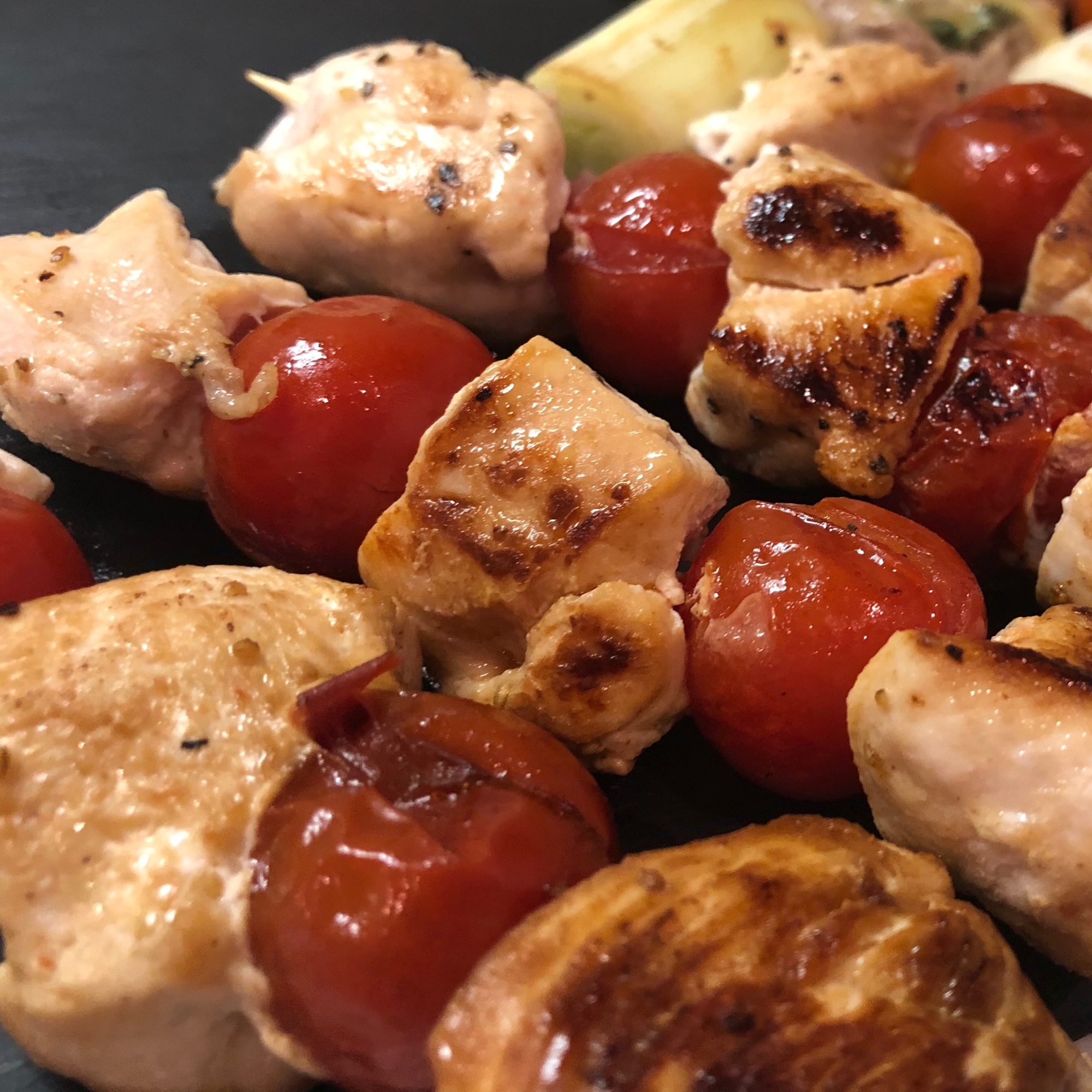 鶏胸肉とトマトの串焼き レシピ 作り方 By Muuai 楽天レシピ 鶏胸肉とトマトの串焼き レシピ 作り方 By Muuai 楽天レシピ