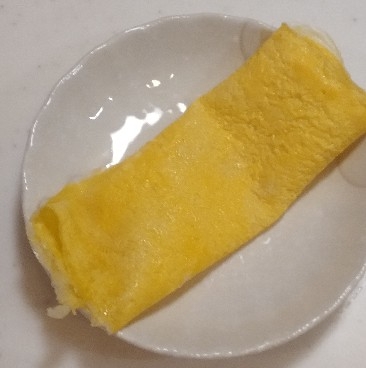 だしの素で☆卵焼き