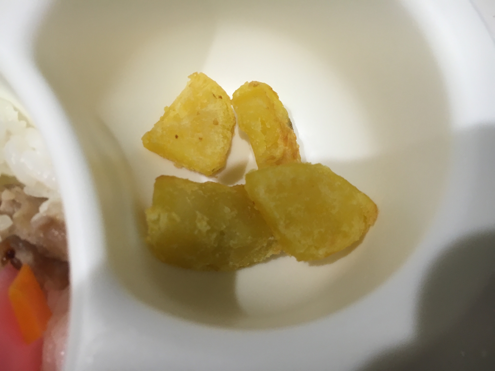 離乳食 完了期 揚げさつまいも レシピ 作り方 By Kmama36 楽天レシピ