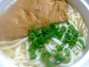 甘辛おアゲが大好き　「きつねうどん」　　　♪♪