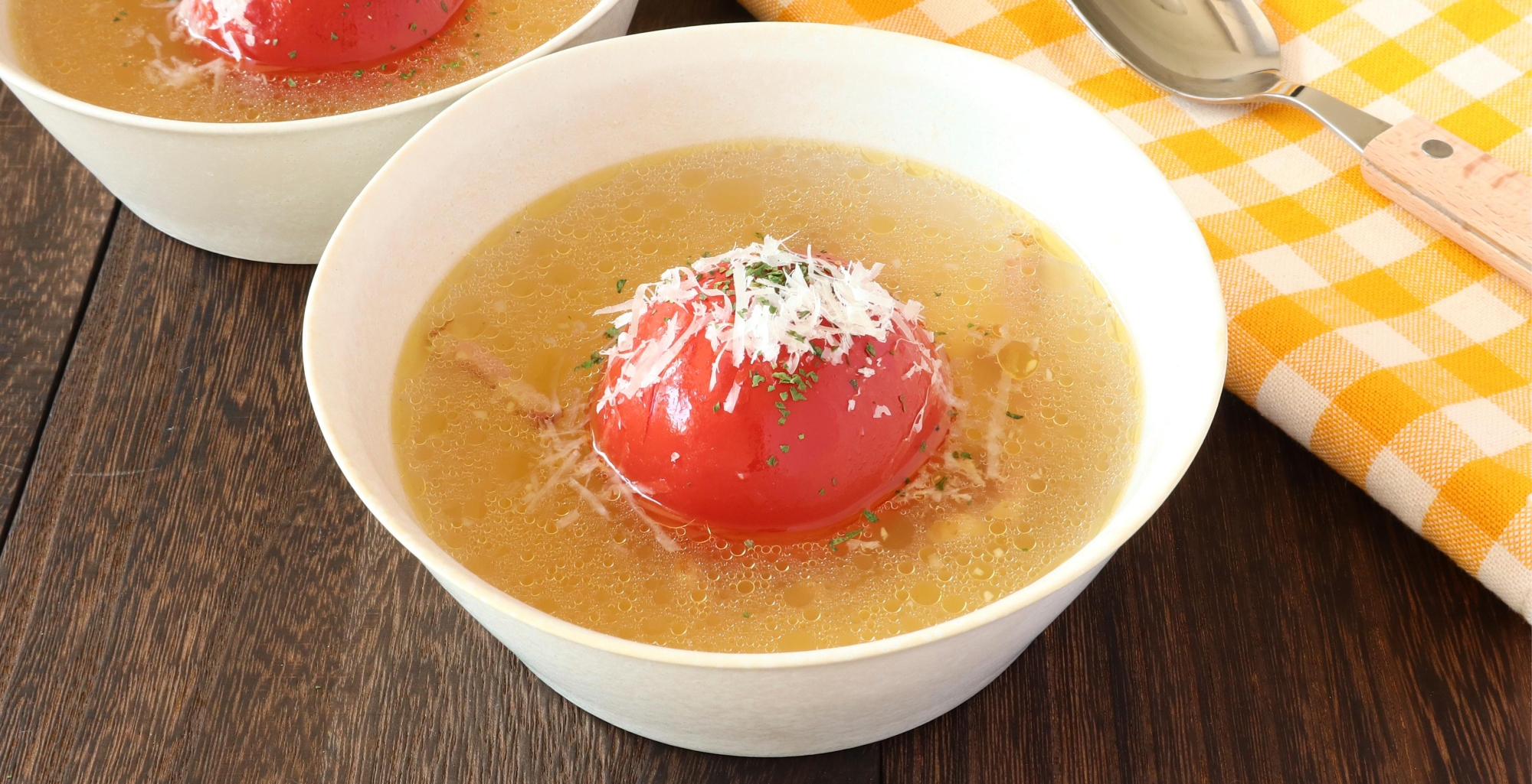 まるごとトマトのスープ