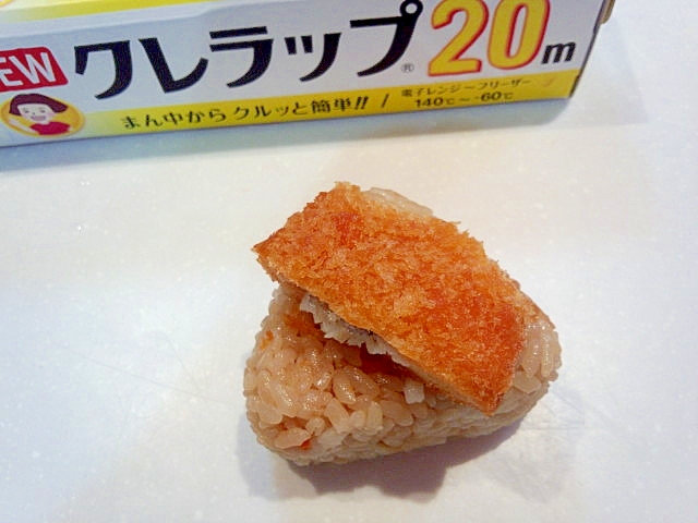 新潟県♪鱈のフライの味ご飯おにぎり