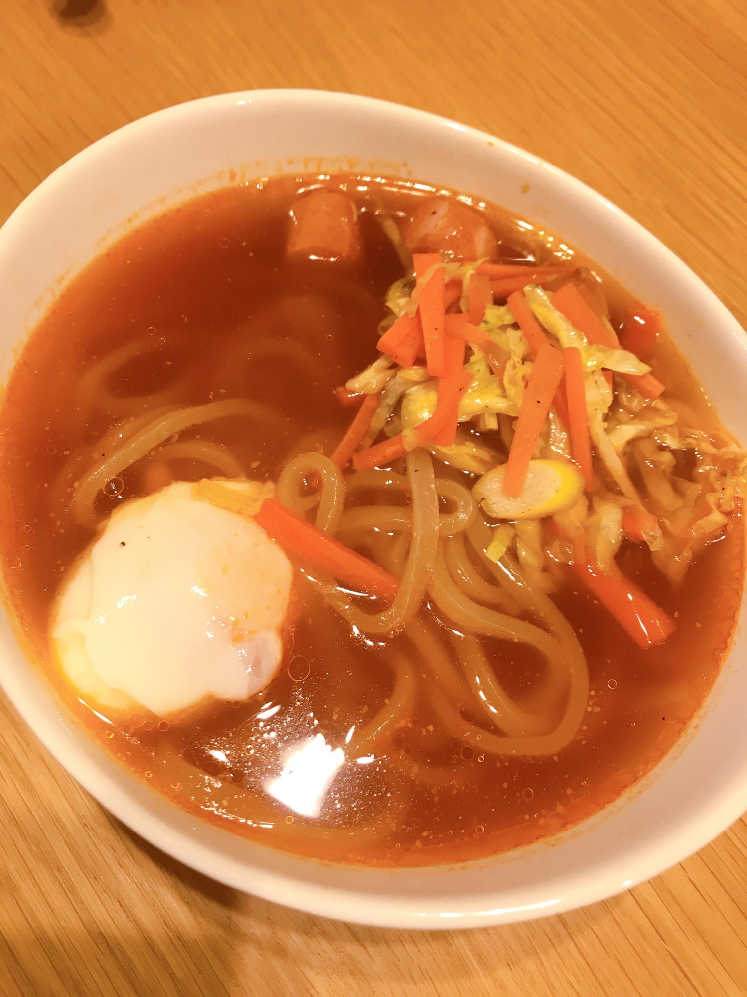 寒い日にピッタリ♪チゲうどん