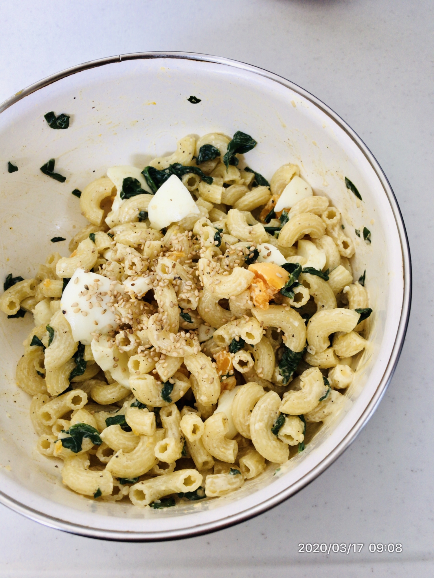 ズボラレシピ ゆで卵マカロニサラダ レシピ 作り方 By Ruichichi 楽天レシピ