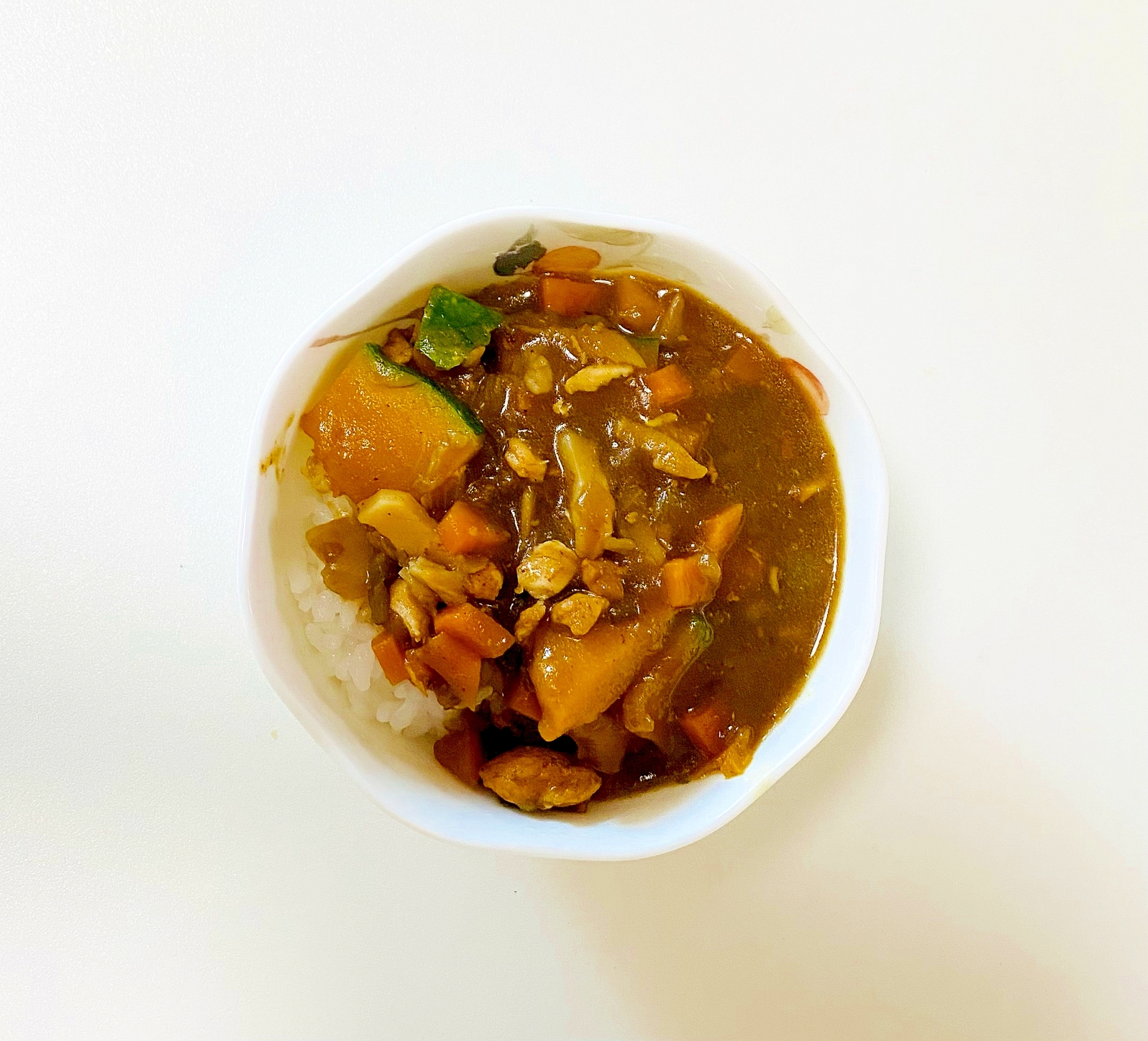 南瓜の煮込みカレー